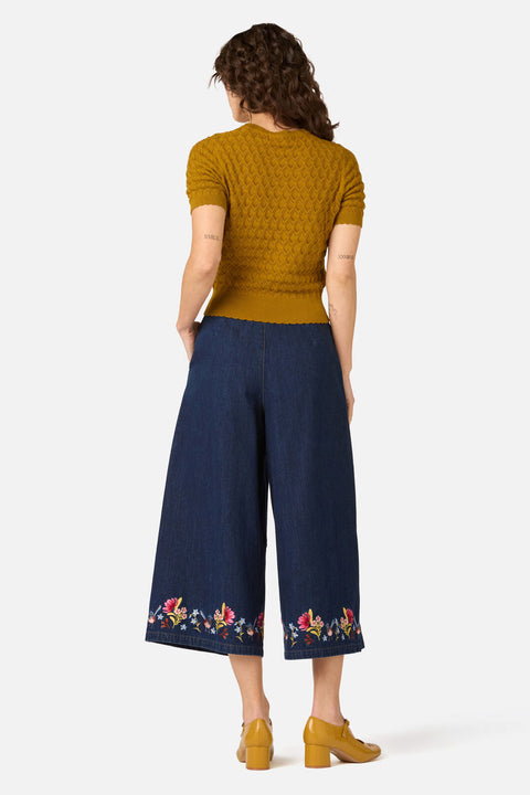 Lila Short Sleeve Knit Top