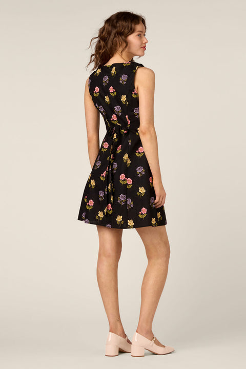 Meika 90s Flower Mini Dress