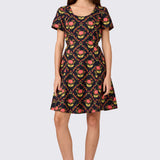 Luxe Marigold Mini Dress
