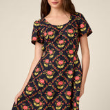 Luxe Marigold Mini Dress