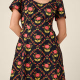 Luxe Marigold Mini Dress