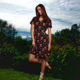 Luxe Marigold Mini Dress