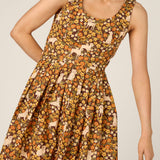 Dogs & Flowers Sun Dress