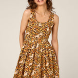 Dogs & Flowers Sun Dress