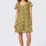 Dogs & Flowers Mini Dress