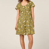 Dogs & Flowers Mini Dress