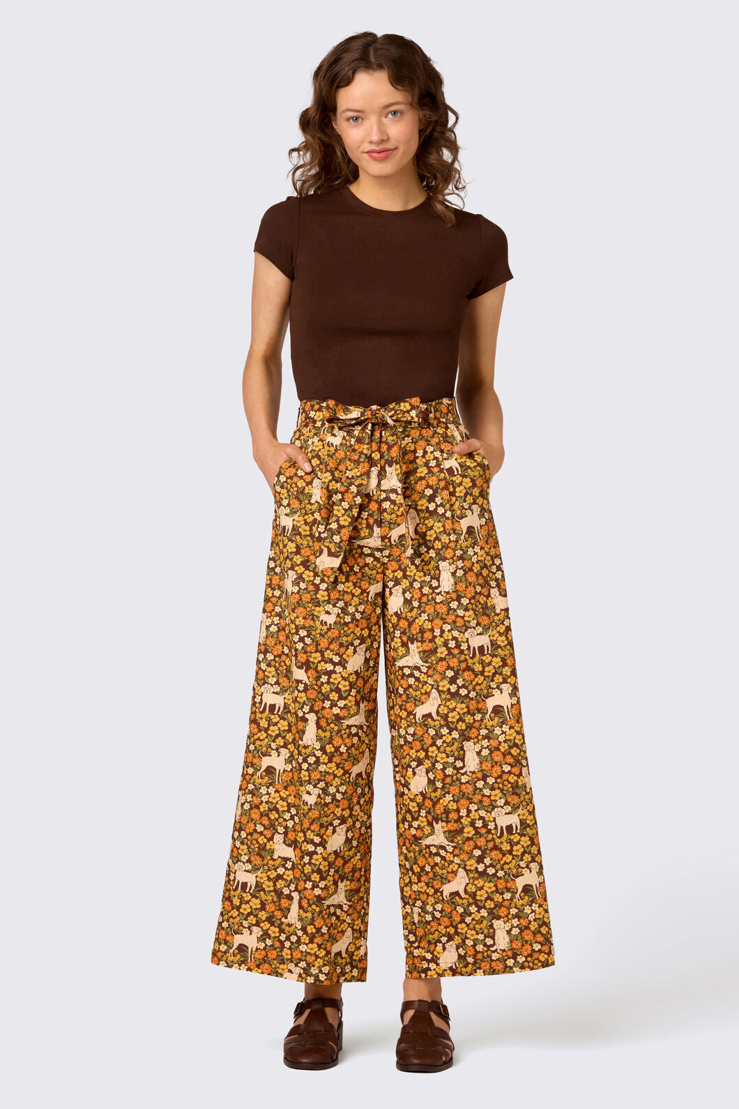 Dogs & Flowers Culotte
