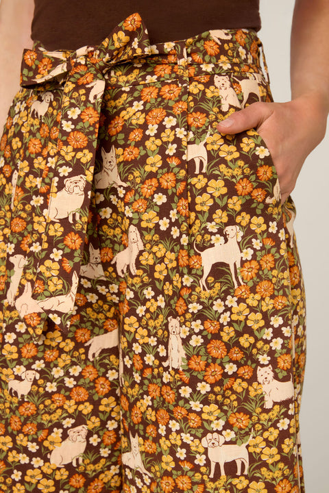 Dogs & Flowers Culotte