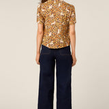 Dogs & Flowers Spring Blouse