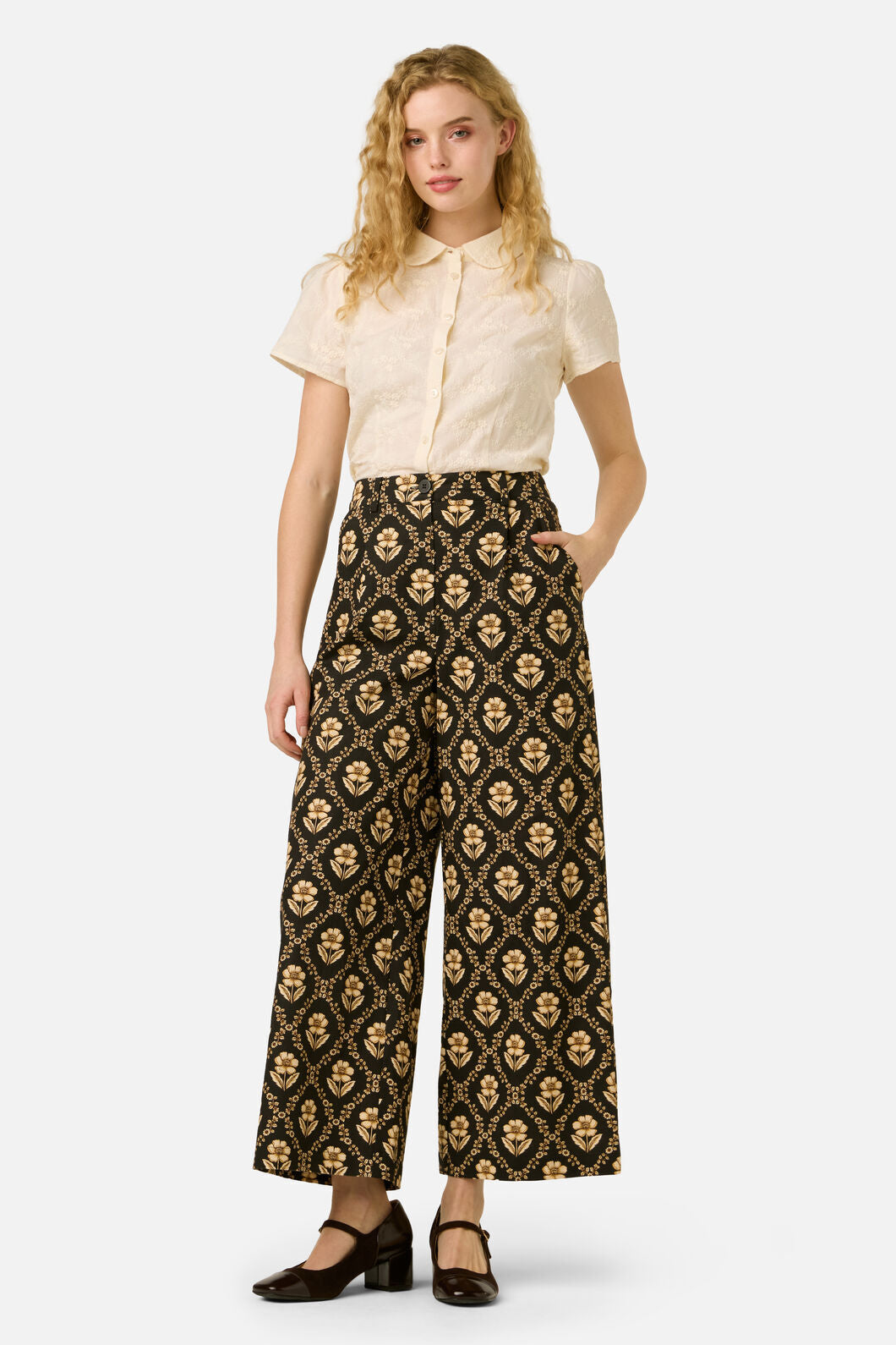 Luxe Fleur Geo Pant