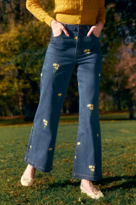 Goldie Embroidered Jean
