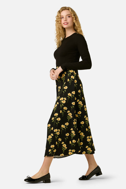 Goldie Daisy Midi Skirt
