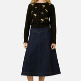 Daisy Embroidered Cardigan