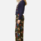 Native Flora Embroidered Cardigan