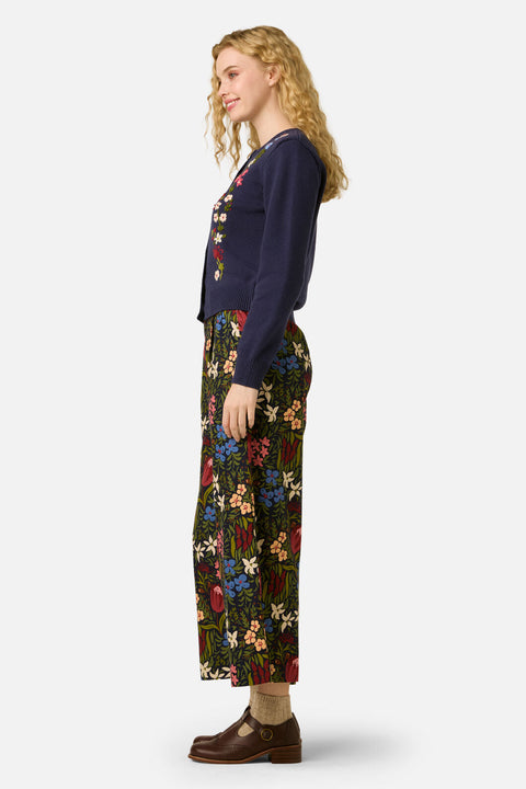 Native Flora Embroidered Cardigan