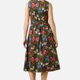 Mira Native Flora Midi Dress