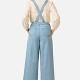 Native Flora Embroidered Overalls