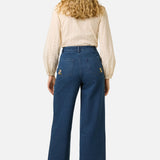 Native Flora Embroidered Jean
