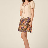 Addie Floral Embroidered Top