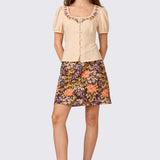 Addie Floral Embroidered Top