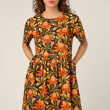 Waratah Smock Dress