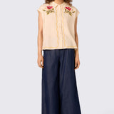 Waratah Embroidered Blouse