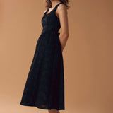 Bethany Broderie Midi Dress