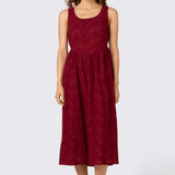 Bethany Broderie Midi Dress