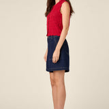 Thea Lacey Knit Vest