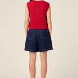 Thea Lacey Knit Vest
