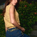 Thea Lacey Knit Vest