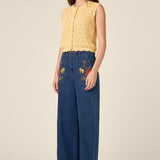 Thea Lacey Knit Vest