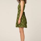 Edwina Check Mini Dress