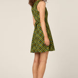 Edwina Check Mini Dress
