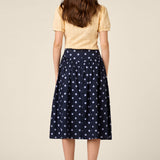 Mia Polka Dot Midi Skirt