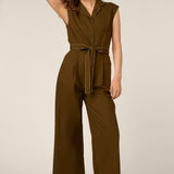 Emma Contrast Stitch Jumpsuit