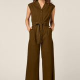 Emma Contrast Stitch Jumpsuit