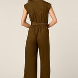Emma Contrast Stitch Jumpsuit