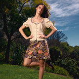 Adelaide Floral Mini Skirt