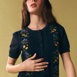 Chloe Embroidered Cardigan