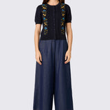 Chloe Embroidered Cardigan