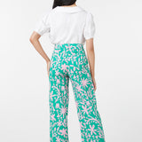 Della Floral Printed Jean