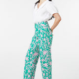 Della Floral Printed Jean