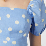 Lucy Polka Dot Midi Dress