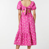 Lucy Polka Dot Midi Dress