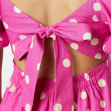 Lucy Polka Dot Midi Dress