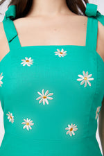 Pattie Embroidered Midi Dress
