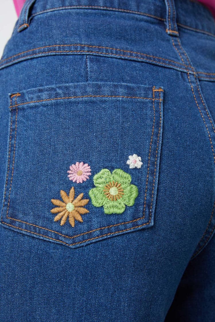 Bridgette Embroidered Jean