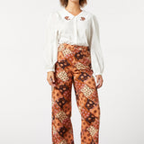 Patchwork Flower Jean