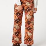 Patchwork Flower Jean